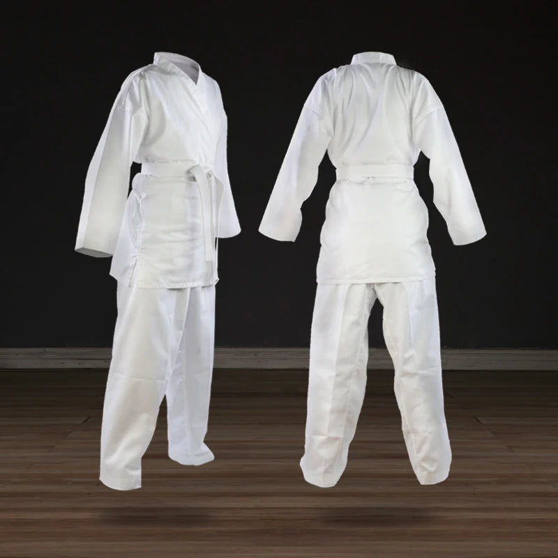 Alta qualidade dobok criança adulto uniforme de karatê terno wtf judô taekwondo kick boxing mma roupas de treinamento de arte marcial dobok quimono