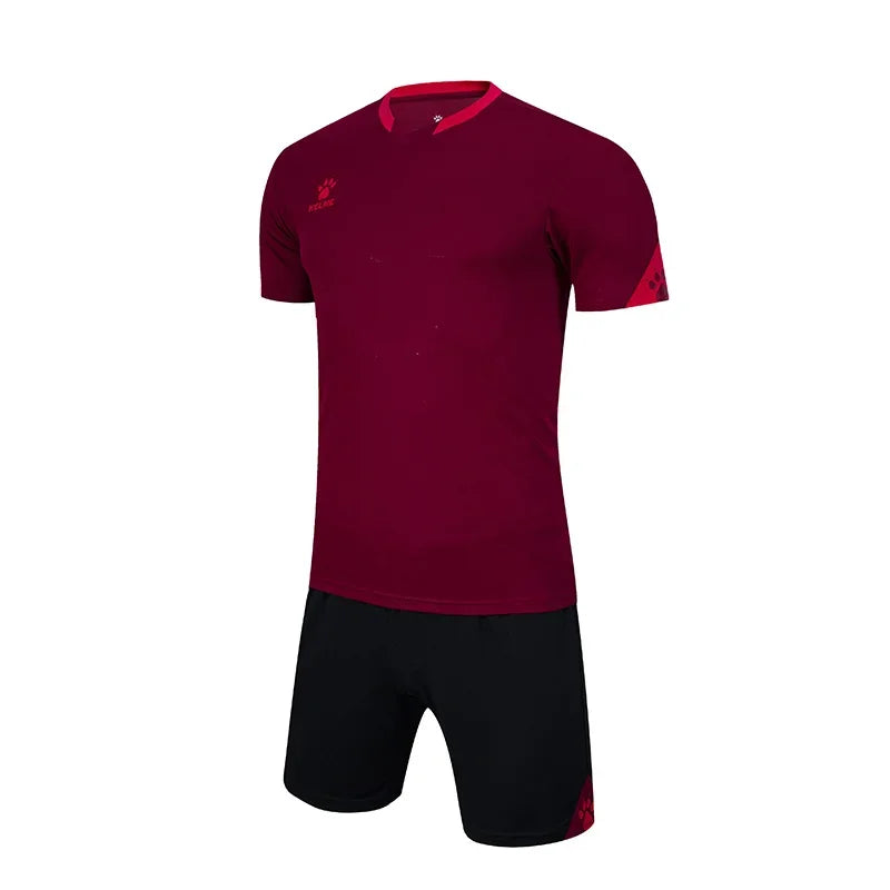 KELME-Custom Camisas De Futebol Para Homens, Uniformes De Futebol, Treino, Sportswear, Mangas Curtas Jersey, Shorts De Futebol, 3801099