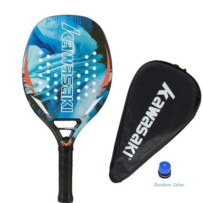 Kawasaki Power Beach Tennis Racket, Fibra de carbono e Glassfiber, 20, 30