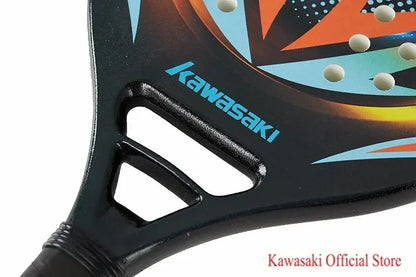 Kawasaki Power Beach Tennis Racket, Fibra de carbono e Glassfiber, 20, 30