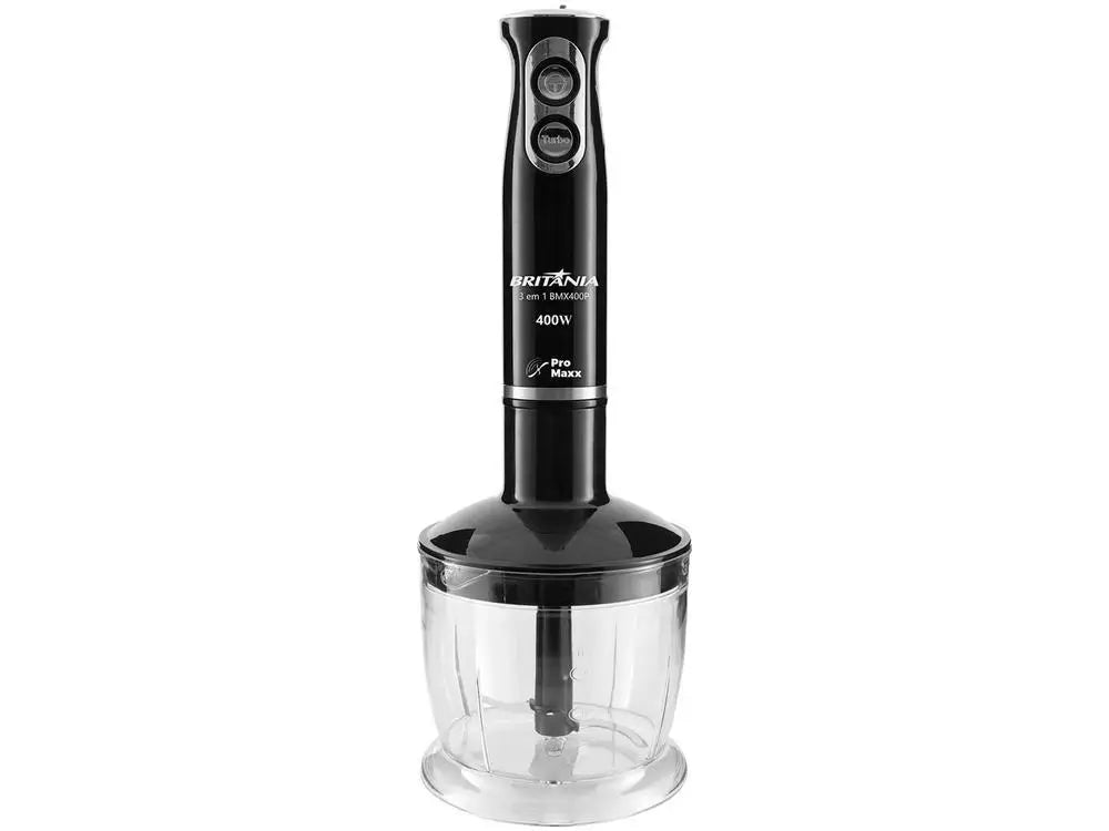 Mixer Britânia 3 em 1 Preto 400W BMX400P - 110V