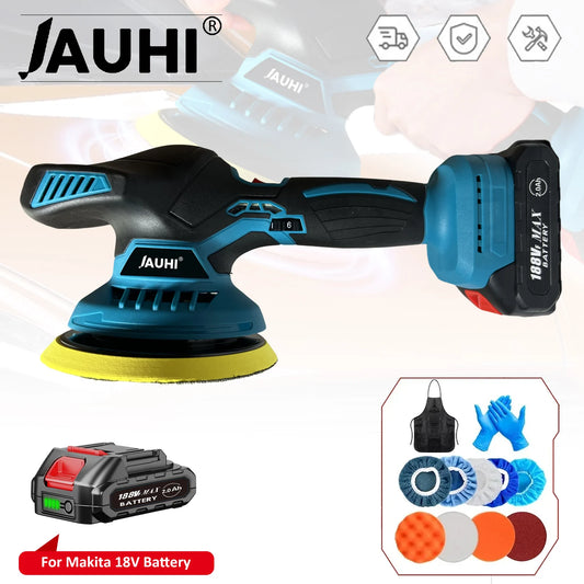 Cordless Car Polisher For Makita Battery Wireless Car Polishing Machine 6 Gears Electric Polish Machines Adjustment Power Tools