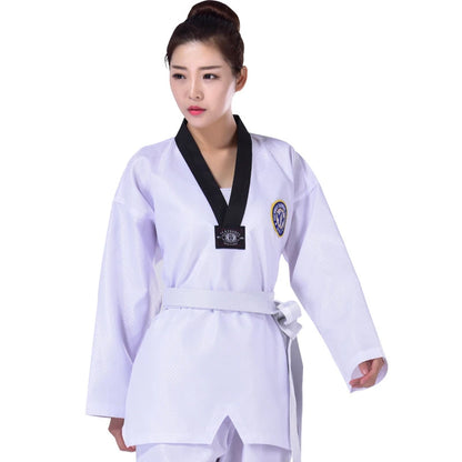 Uniforme solto de quimono masculino e feminino, roupas de artes marciais, taekwondo, kung fu, wushu, judô, taoísta, jiu jitsu