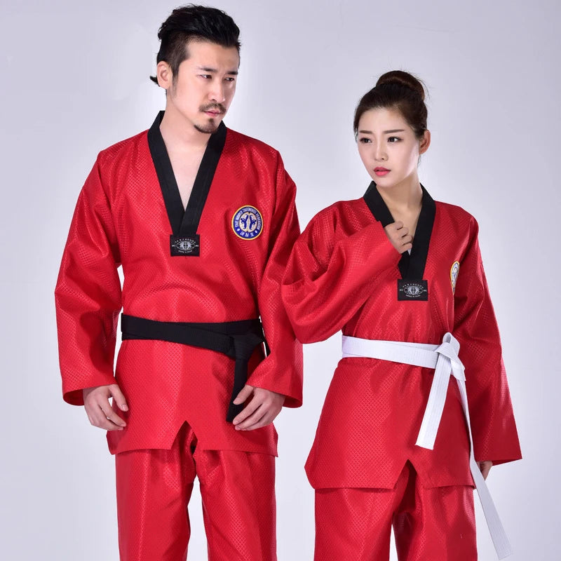 Uniforme solto de quimono masculino e feminino, roupas de artes marciais, taekwondo, kung fu, wushu, judô, taoísta, jiu jitsu