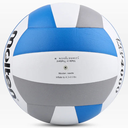 Voleibol de couro PU fundido para homens e mulheres, treinamento ao ar livre e interno, V58X-N, voley ball, tamanho 5, original, novo